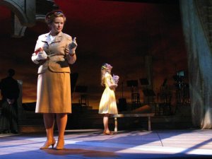 Kelsey as Margaret with Sarah Agar as Clara in The Light in the Piazza.